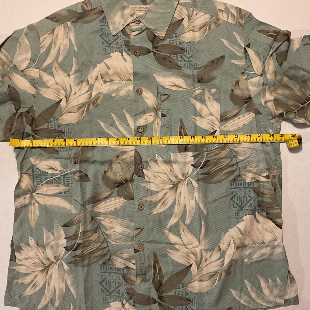 Island Republic Men’s Hawaiian Shirt Multicolor Short Sleeve - Picture 4 of 7